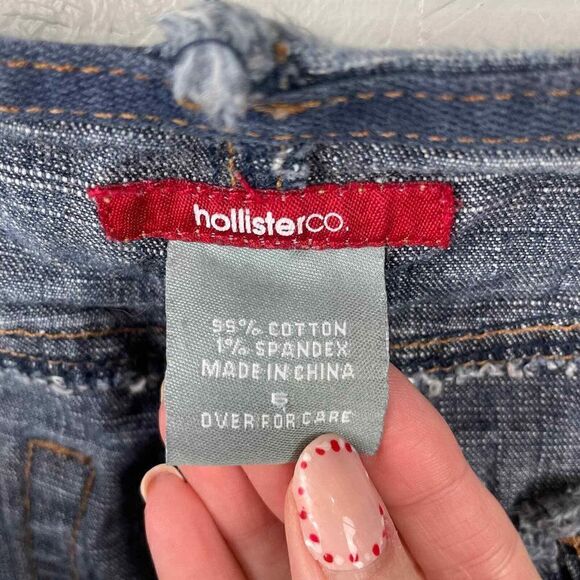 Y2K‎ Hollister Co. Low Rise Fringe Studded Skirt Size 6 - Picture 2 of 8